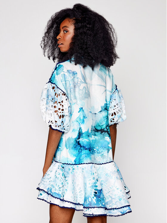 Vestito estivo IX22-80510 Blu Regular Fit