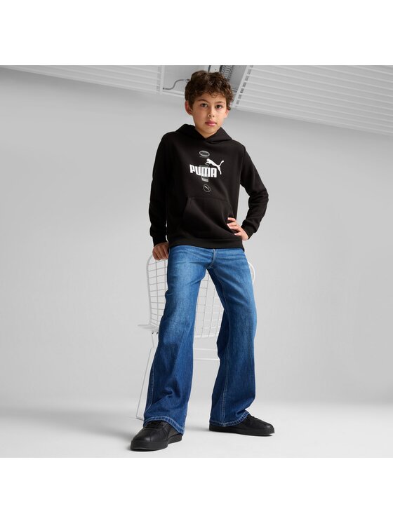 Puma Puma Bluza 681859 Czarny Regular Fit