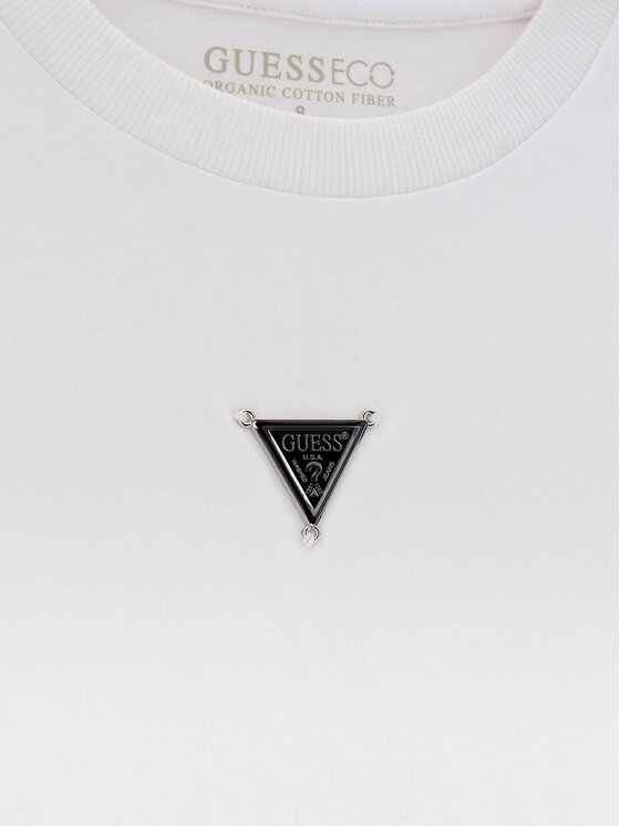 Guess Guess Marškinėliai L5BI16 KCNQ4 Balta Regular Fit