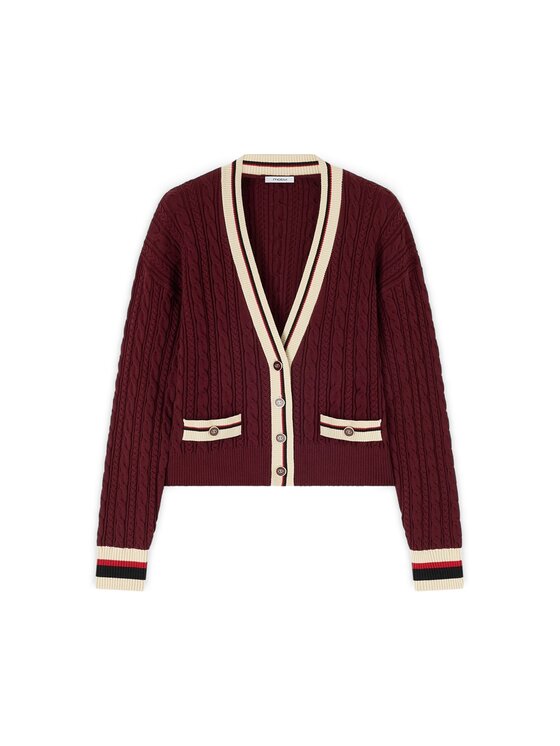 Motivi Motivi Maglione M360W004065N036 Bordeaux Boxy Fit
