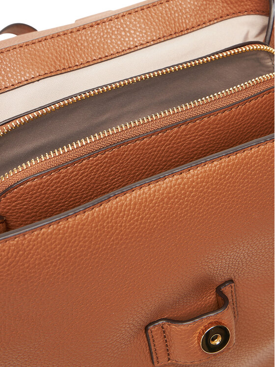 MICHAEL Michael Kors MICHAEL Michael Kors Nahrbtnik Quinn 30T5GQNB2L Rjava