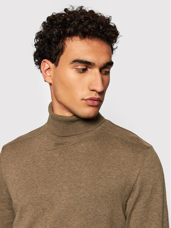 Selected Homme Selected Homme Dolcevita Berg 16074684 Marrone Regular Fit
