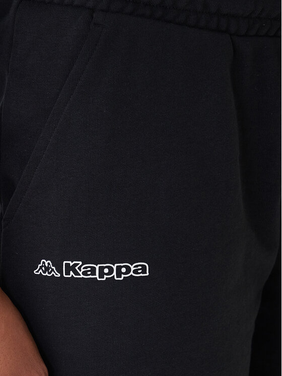 Kappa Kappa Sportske kratke hlače Fefra 351K2RW Crna Regular Fit