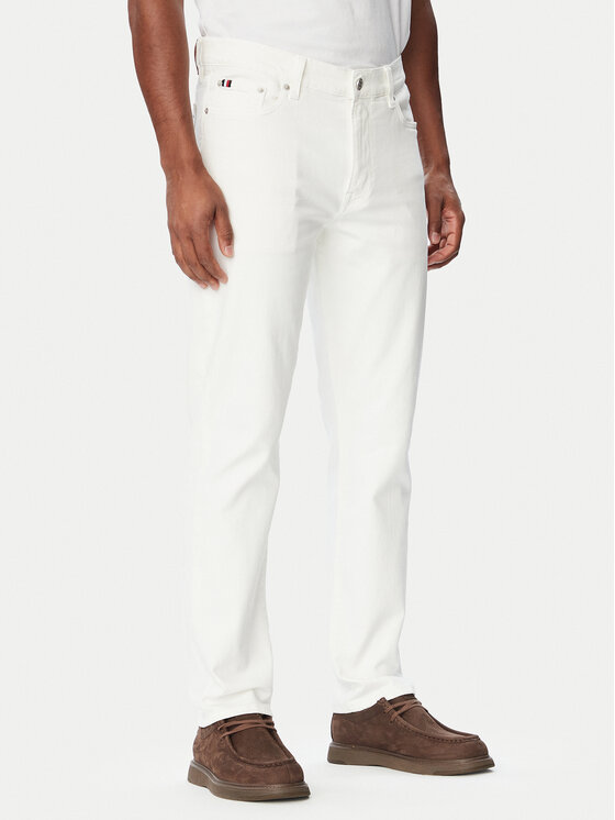 Tommy Hilfiger Tommy Hilfiger Дънки Denton MW0MW44914 Бежов Slim Fit