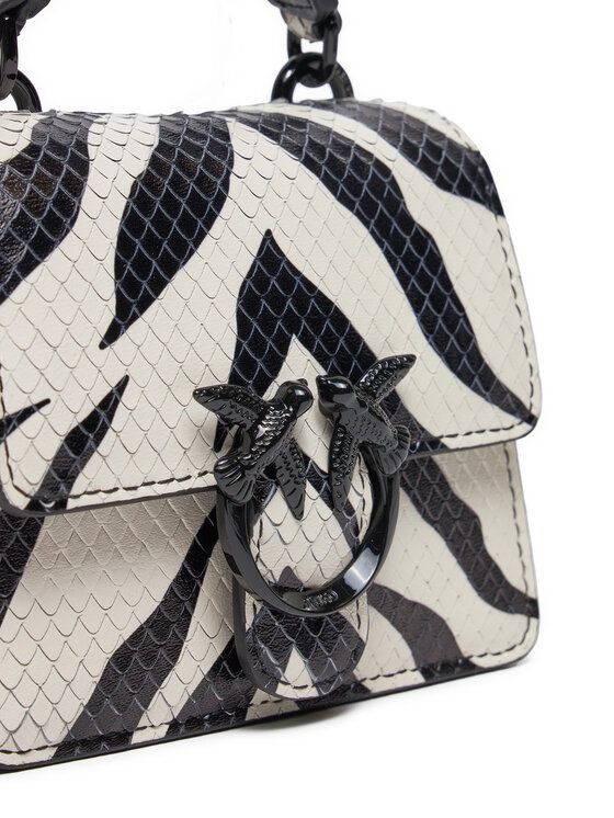 PINKO Pinko Handtasche Love One Top Handle Micro Light AI 24-25 PCPL 102740 A1US Weiß