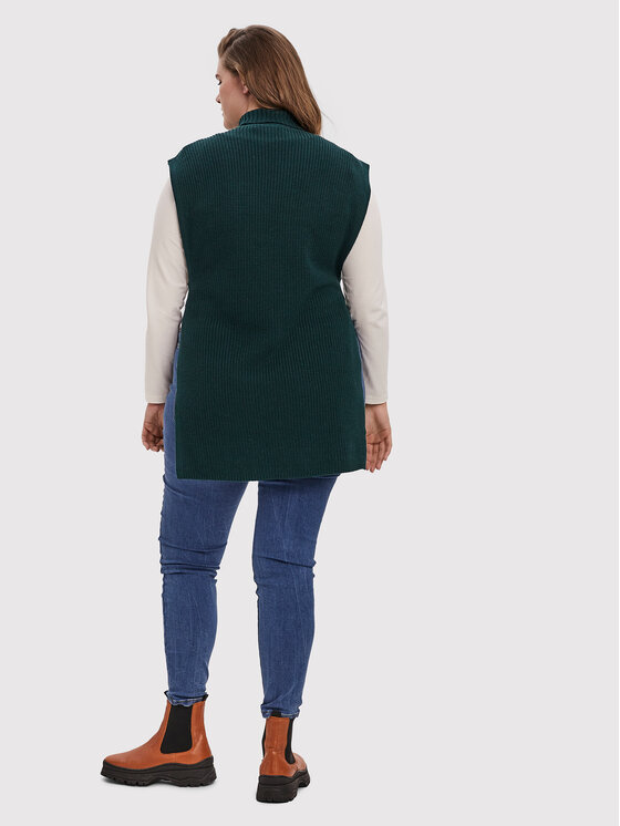 Vero Moda Curve Vero Moda Curve Pullover Myrna 10252749 Grün Regular Fit