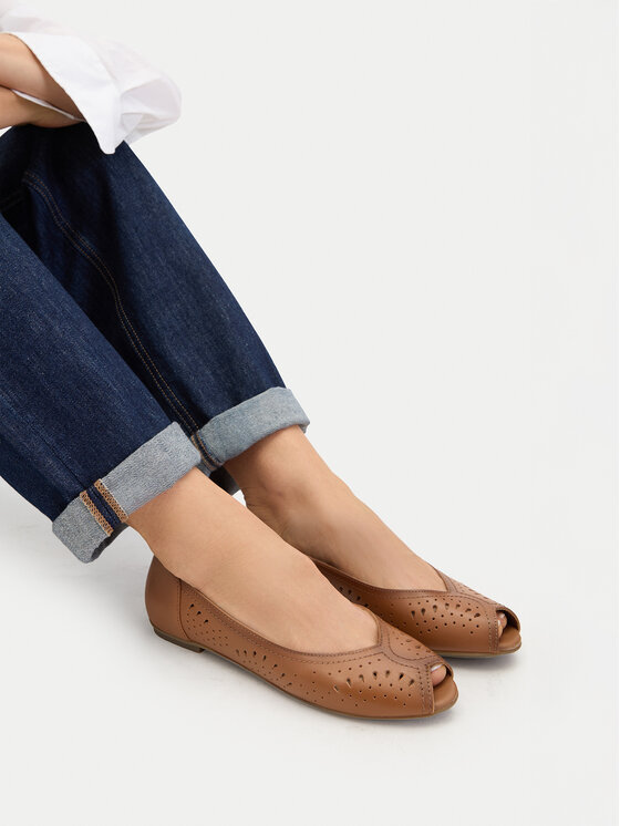 Lasocki Lasocki Μπαλαρίνες CEO-WI23-SORANO-16 Καφέ