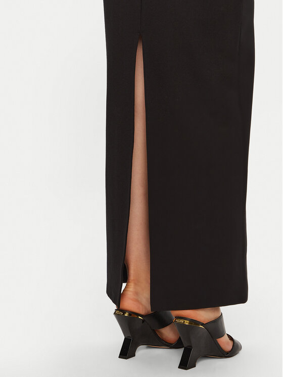 STAUD STAUD Ceruzaszoknya Petunia R24P6128PT Fekete Slim Fit