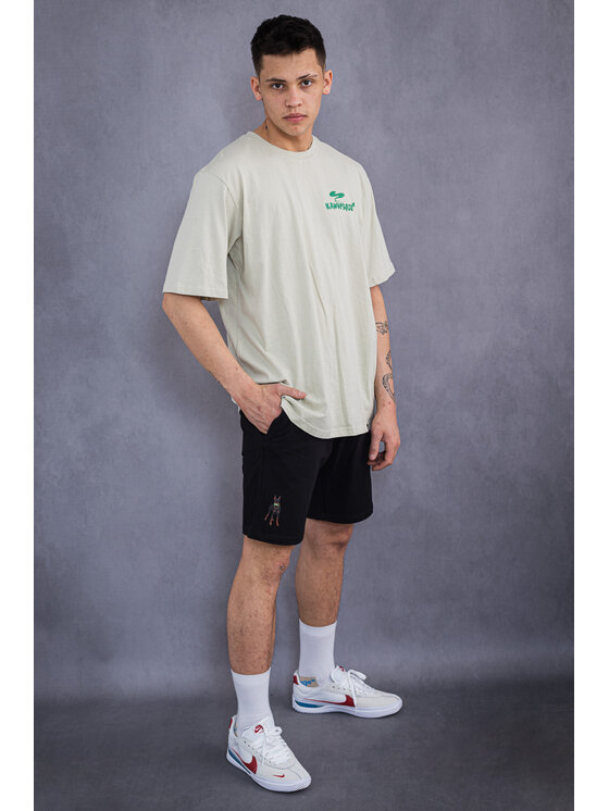 Kamuflage Kamuflage Szorty DOBER$$$ Czarny Basic Fit