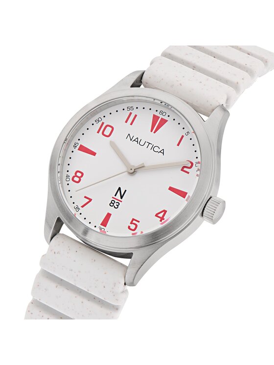 Nautica Nautica Zegarek NAPHBS403 Biały