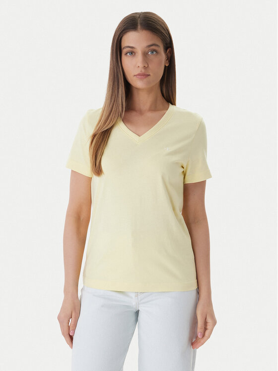 Calvin Klein Jeans Calvin Klein Jeans T-Shirt Archive LV047B205G Gelb Regular Fit