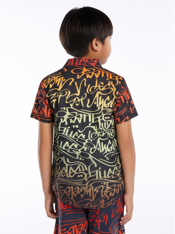 Guess Guess Hemd L3GH03 WFGQ0 Bunt Regular Fit