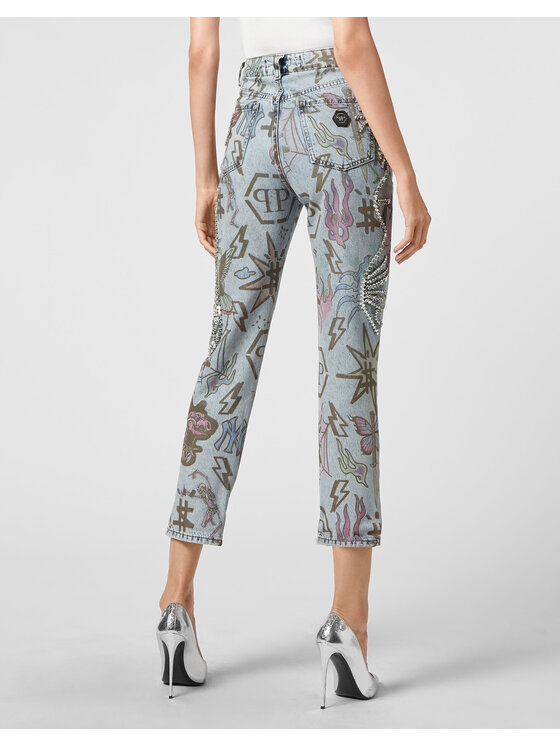 PHILIPP PLEIN PHILIPP PLEIN Jeansy 4435 Niebieski jasny