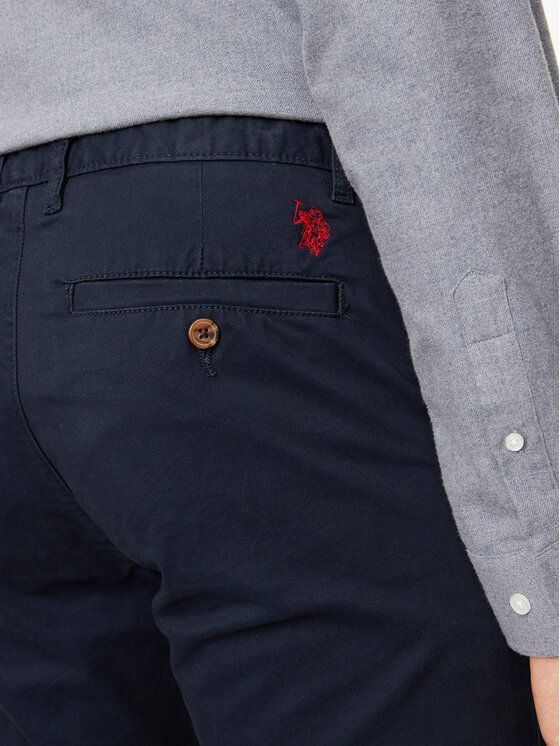 U.S. Polo Assn. U.S. Polo Assn. Chino MUP3346 Tamnoplava Slim Fit