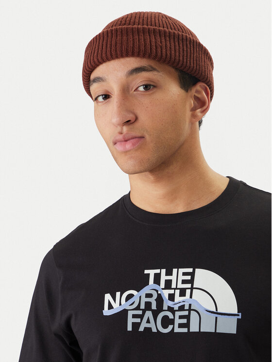 The North Face The North Face T-Shirt Mountain Line NF0A8GUX Černá Regular Fit