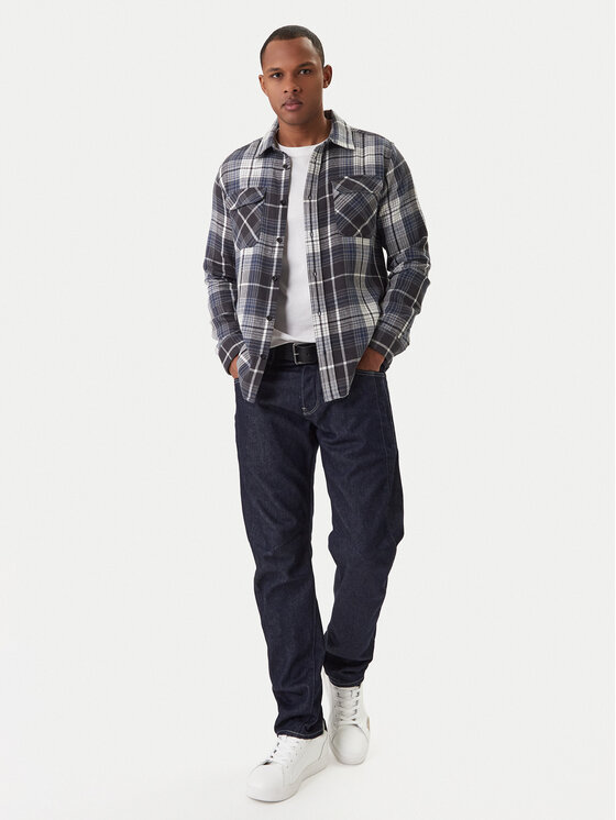 RVCA RVCA Риза Dayshift 23A053501 Черен Regular Fit