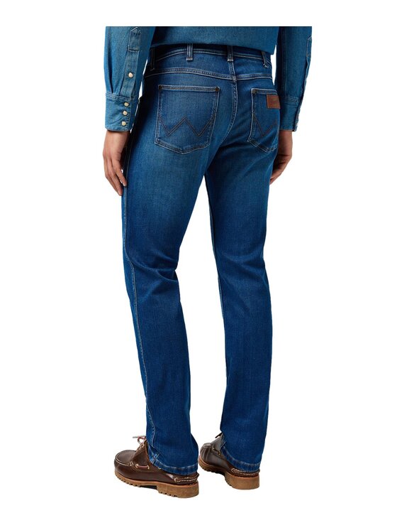 Wrangler Wrangler Jeansy Greensboro Niebieski Straight Leg