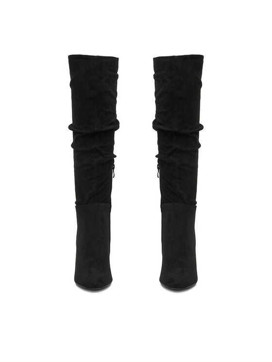 DeeZee DeeZee Csizma SQ856-2-BLACK SU Fekete