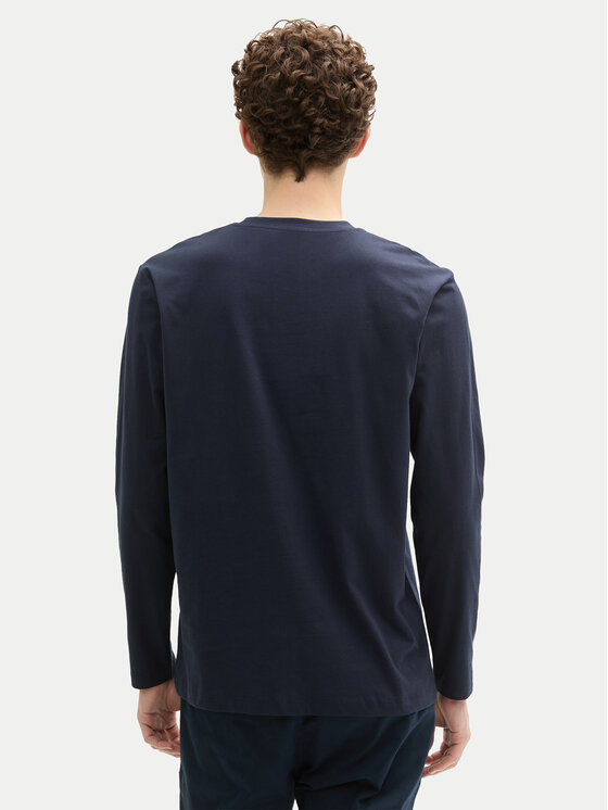 Tom Tailor Denim Tom Tailor Denim Hosszú ujjú 1043484 Sötétkék Regular Fit