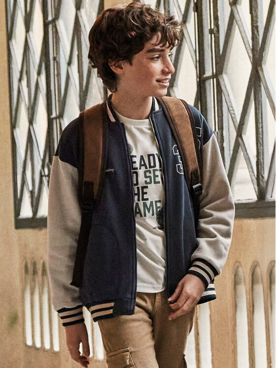 Mayoral Mayoral Bomber dzseki 7417 Sötétkék Regular Fit