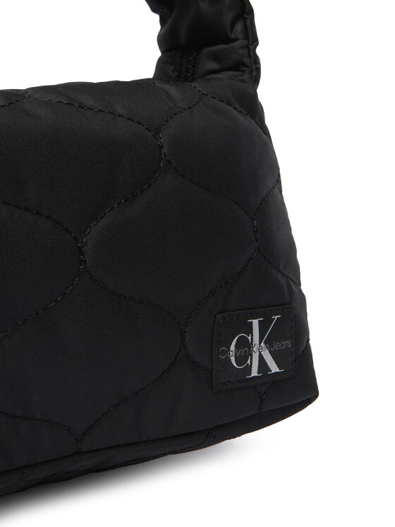 Calvin Klein Calvin Klein Kabelka Quilted Shoulder Bag IU0IU00724 Černá