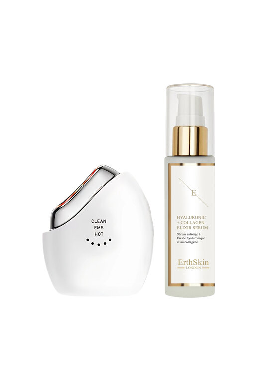 Erthskin London Erthskin London Zestaw regenerujący LED Youth Glow + Serum HA 60 ml Maska LED
