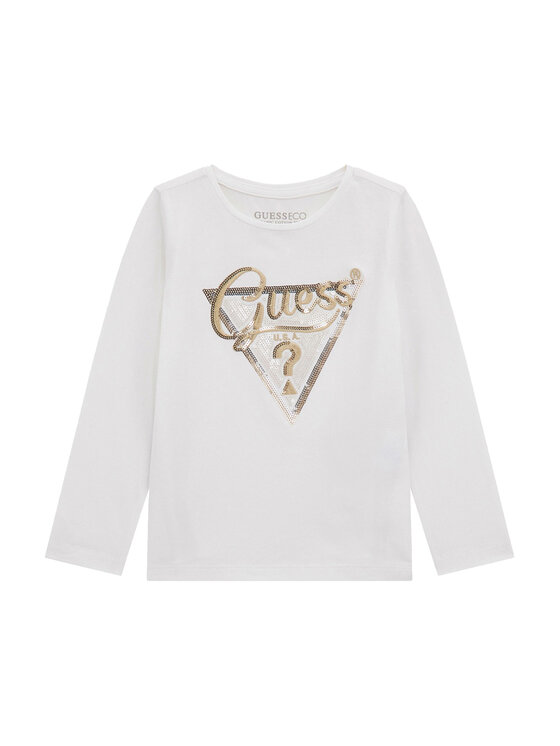 Guess Guess Halenka K5BI06 J1314 Bílá Regular Fit