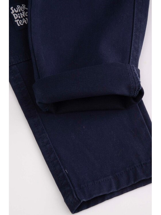 Coccodrillo Coccodrillo Spodnie materiałowe ZC4119101DBK-015 Granatowy Slim Fit