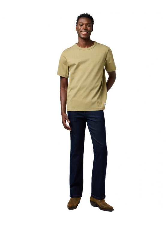 Wrangler Wrangler T-Shirt 112371504 Zielony Relaxed Fit
