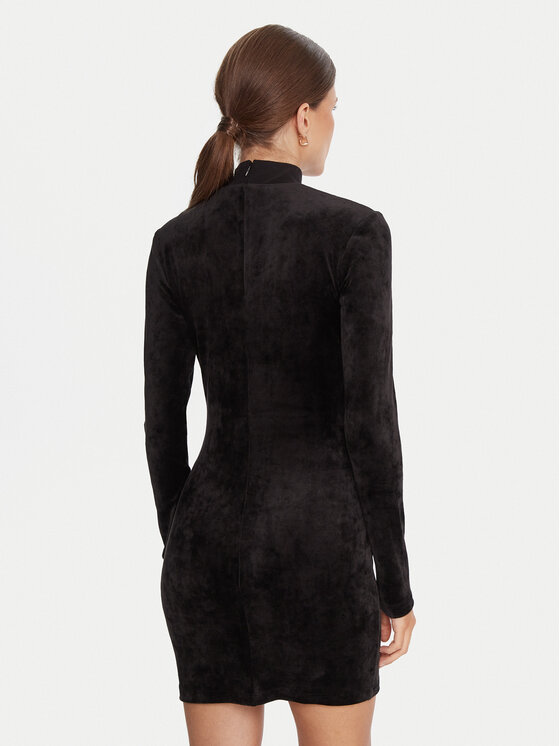 Versace Jeans Couture Versace Jeans Couture Коктейлна рокля 79HAO9A1 J0241 Черен Slim Fit