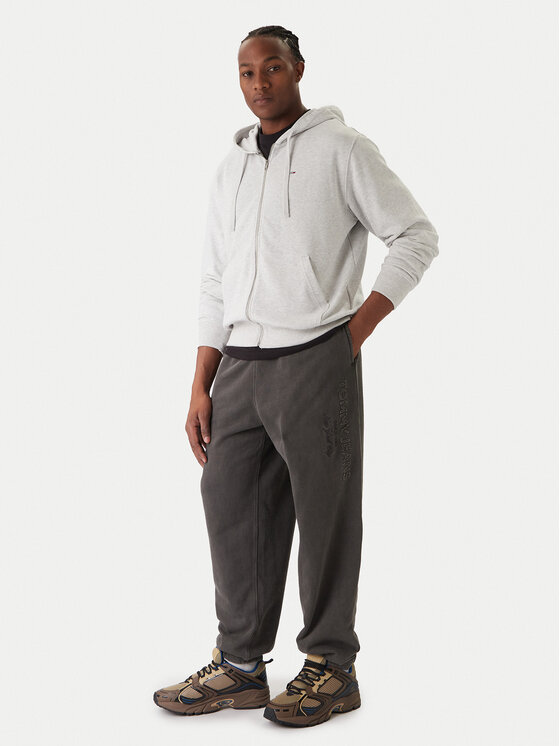 Tommy Jeans Tommy Jeans Melegítő alsó New Classic DM0DM22360 Szürke Relaxed Fit