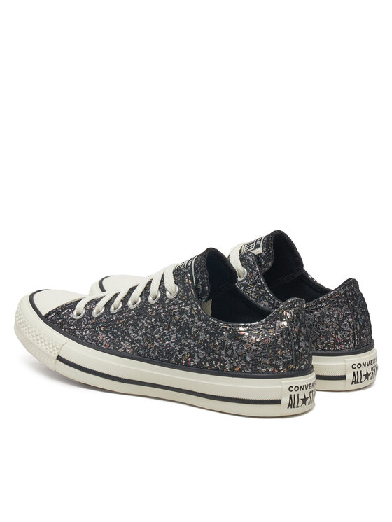 Converse Converse Tornacipő Chuck Taylor All Star Glitter A11138C 001 Fekete