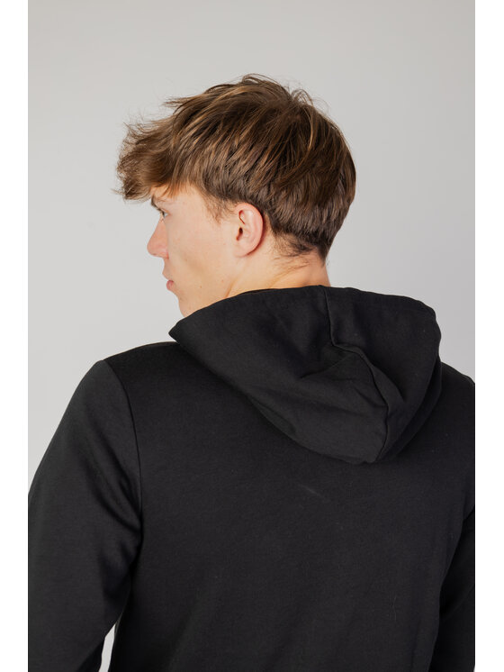 Emporio Armani Underwear Emporio Armani Underwear Mikina HOODED SWEATER Čierna Sweat Fit