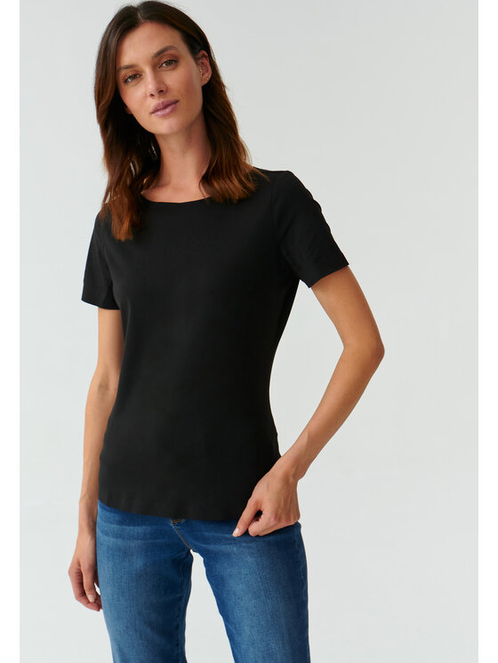 TATUUM TATUUM Blúzka MIKAJA Čierna Classic Fit