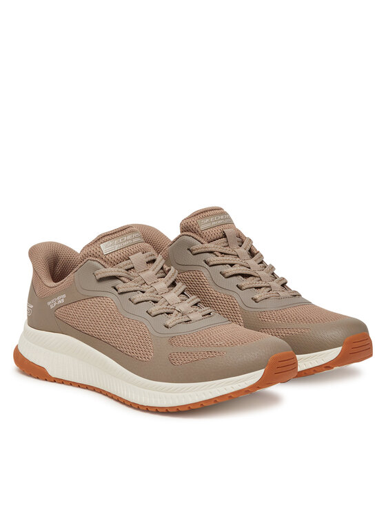 Skechers Skechers Sneakersy Bobs Squad 4-Staple Look 117624/TPE Beżowy