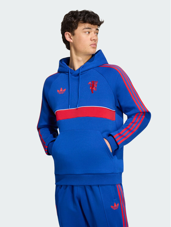 adidas adidas Bluza techniczna 171612 Niebieski jasny Regular Fit