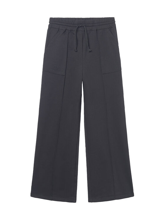 Mayoral Mayoral Medžiaginės kelnės 7579 Juoda Wide Leg