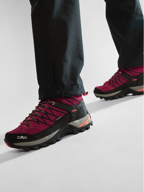 CMP CMP Scarpe da trekking Rigel Mid Wmn Trekking Shoe Wp 3Q12946 Rosa