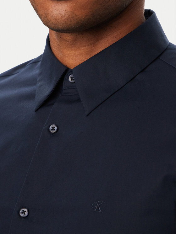 Calvin Klein Calvin Klein Hemd LV04LB145G Dunkelblau Slim Fit