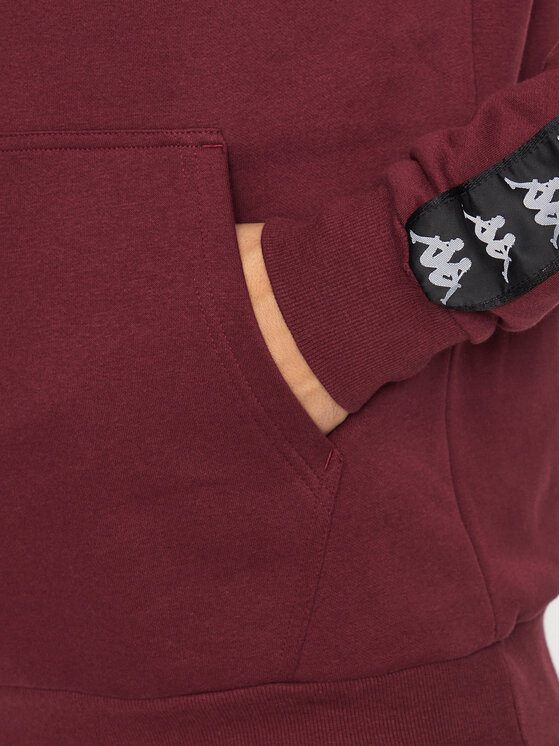 Kappa Kappa Pluus 312009 Bordoopunane Regular Fit