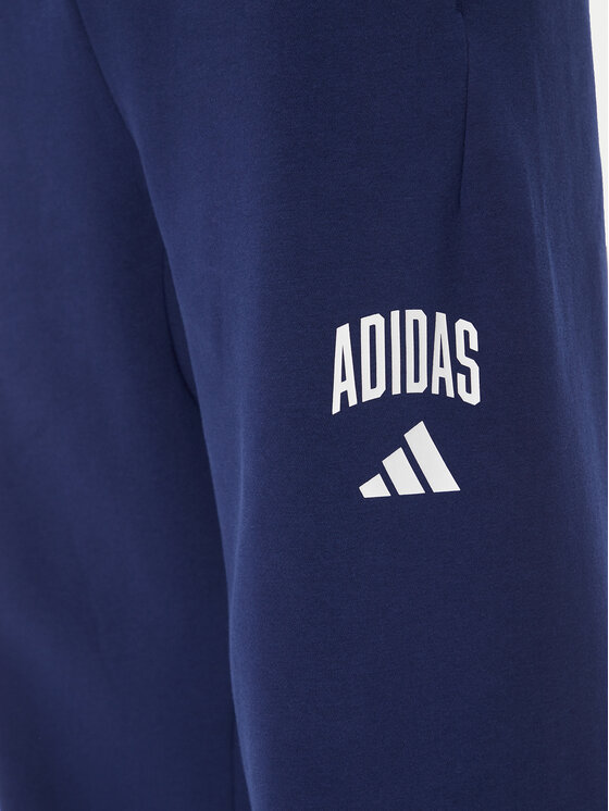 adidas adidas Donji dio trenerke Collegiate JM9179 Plava Regular Fit