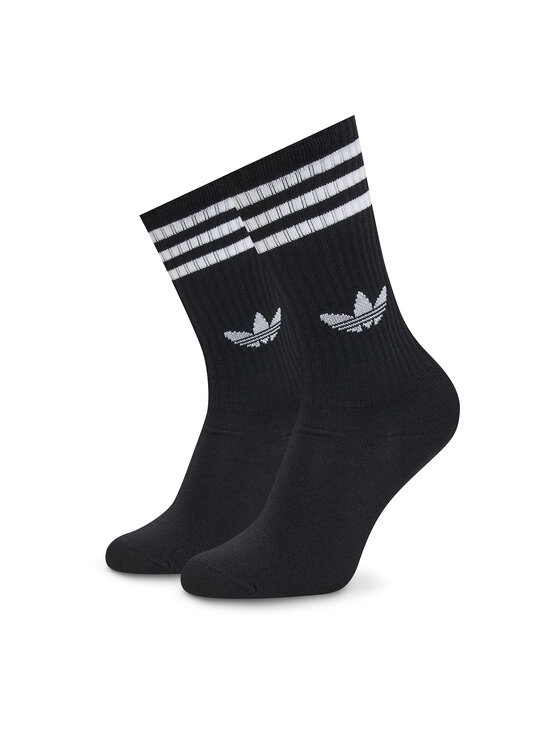 adidas adidas Sada 3 párů vysokých ponožek unisex 3-Stripes High JV7418 Barevná