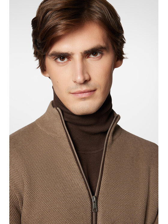Próchnik Próchnik Kardigan PM11 SW073224000045 Beżowy Regular Fit