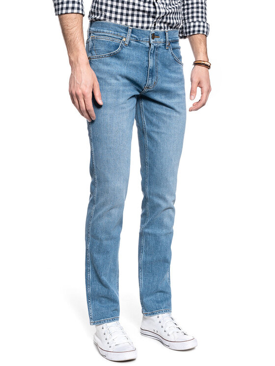 Wrangler Wrangler Jeansy GREENSBORO Niebieski Straight Fit