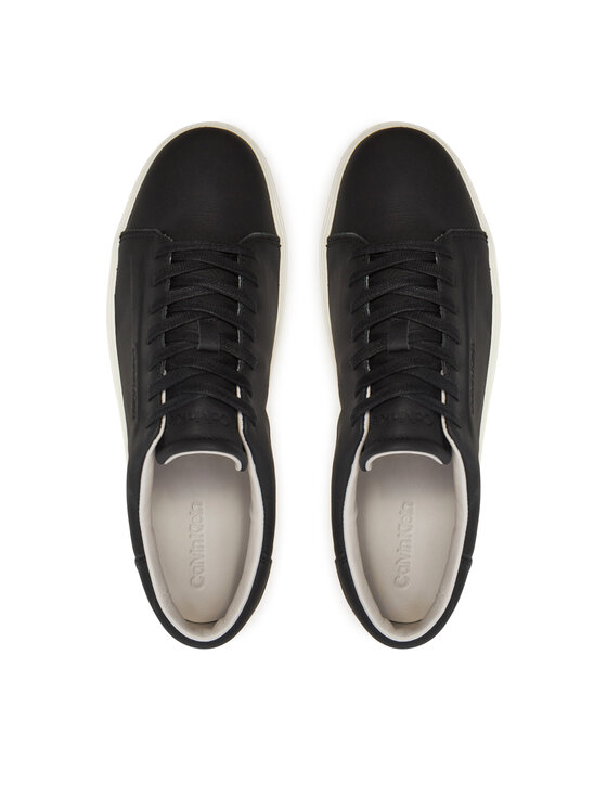 Calvin Klein Calvin Klein Sneakers Low Top Lace Up Lth HM0HM01516 Nero