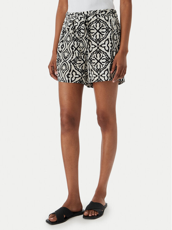 Vero Moda Pantalon scurți din material Menny 10323630 Bej Regular Fit