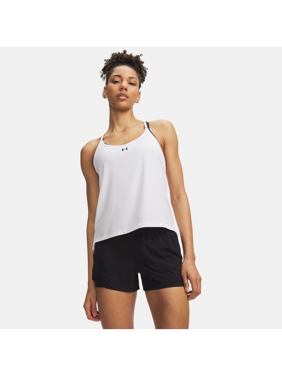 Under Armour Under Armour Top UA-6010871-100 Biały Active Fit
