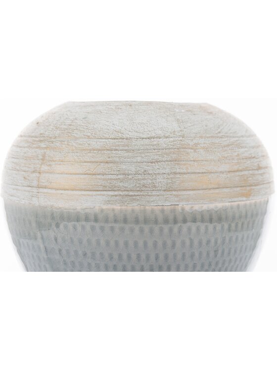 MIAhome MIAhome Wazon ceramiczny niebiesko-biały 16,5x18,5x18,5 cm SASSARA Kolorowy