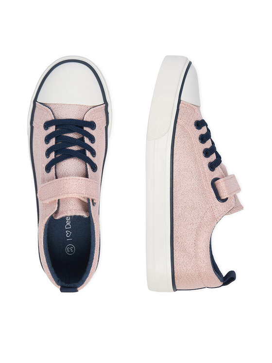 DeeZee DeeZee Sneakers aus Stoff CEO-CSS20377-53 Rosa
