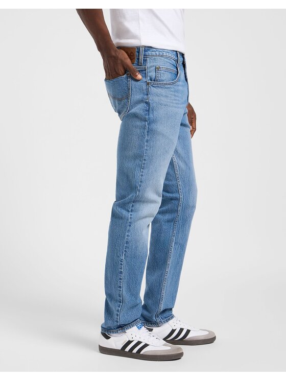 Lee Lee Jeansy RIDER Niebieski Slim Fit
